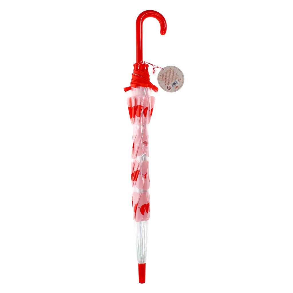 Transparent umbrella - Pink Daisy
