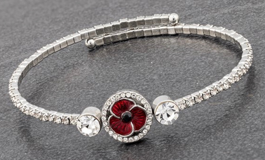 Framed Poppy Bangle
