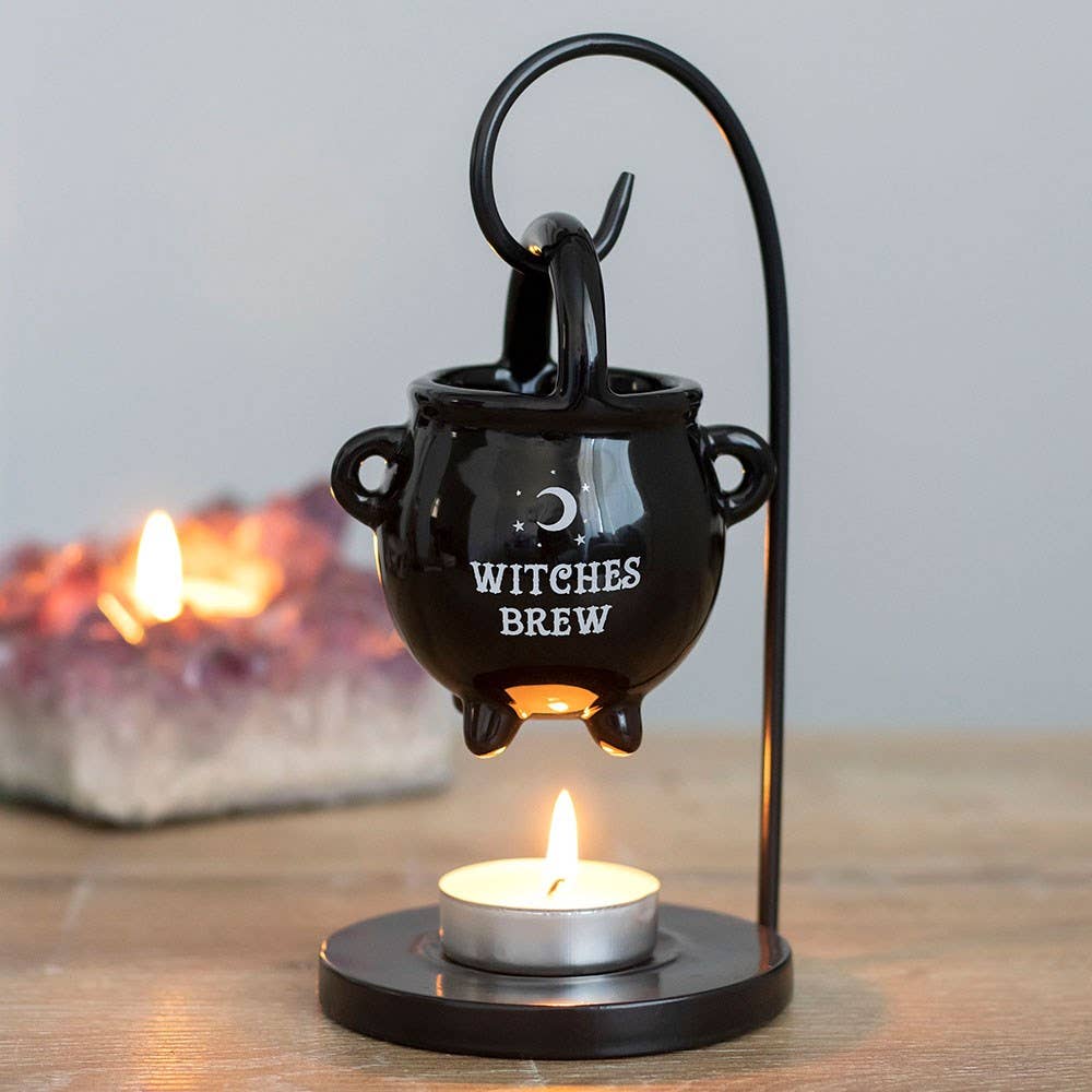 Witches Brew Hanging Cauldron Oil Burner