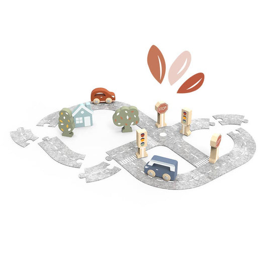 Speedy Monkey Car Track Puzzle and 2 Cars