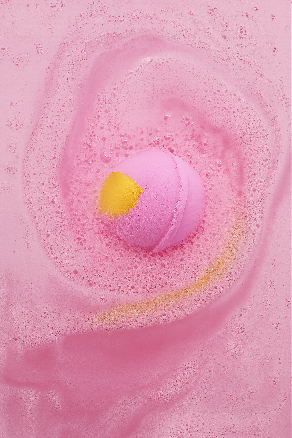 Pink Bath Bomb Gift You Are Fab - Floral Luxury Fizzy Soak