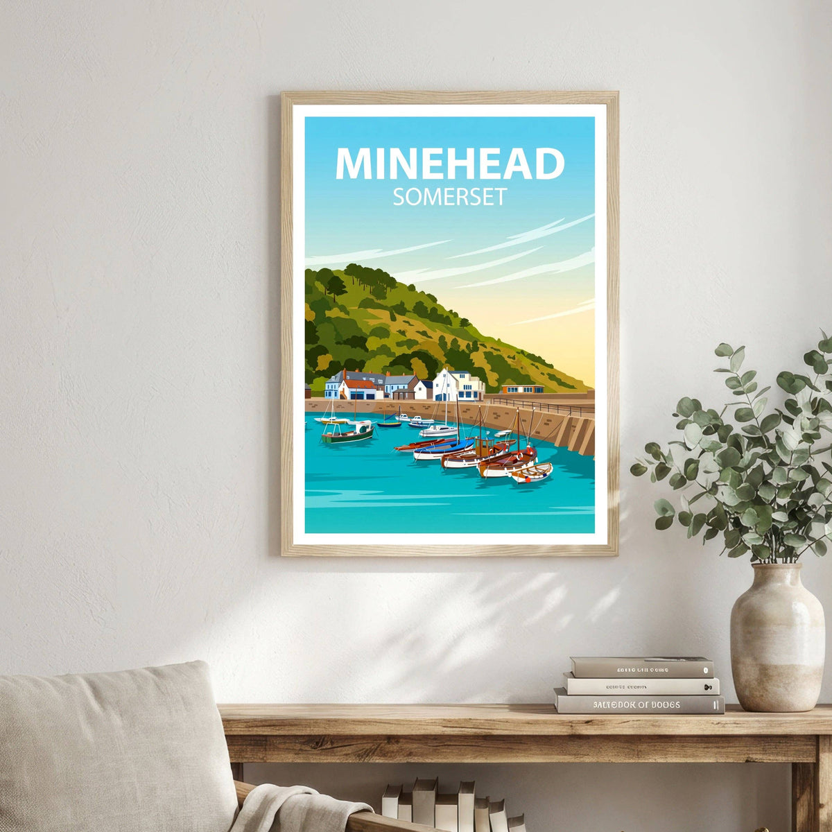 Minehead Somerset: Print and frame