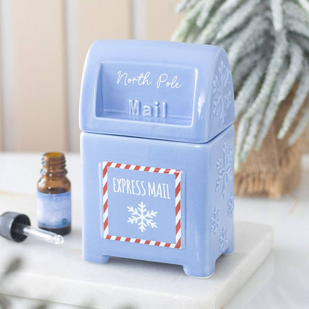 North Pole Postbox Christmas Oil Burner