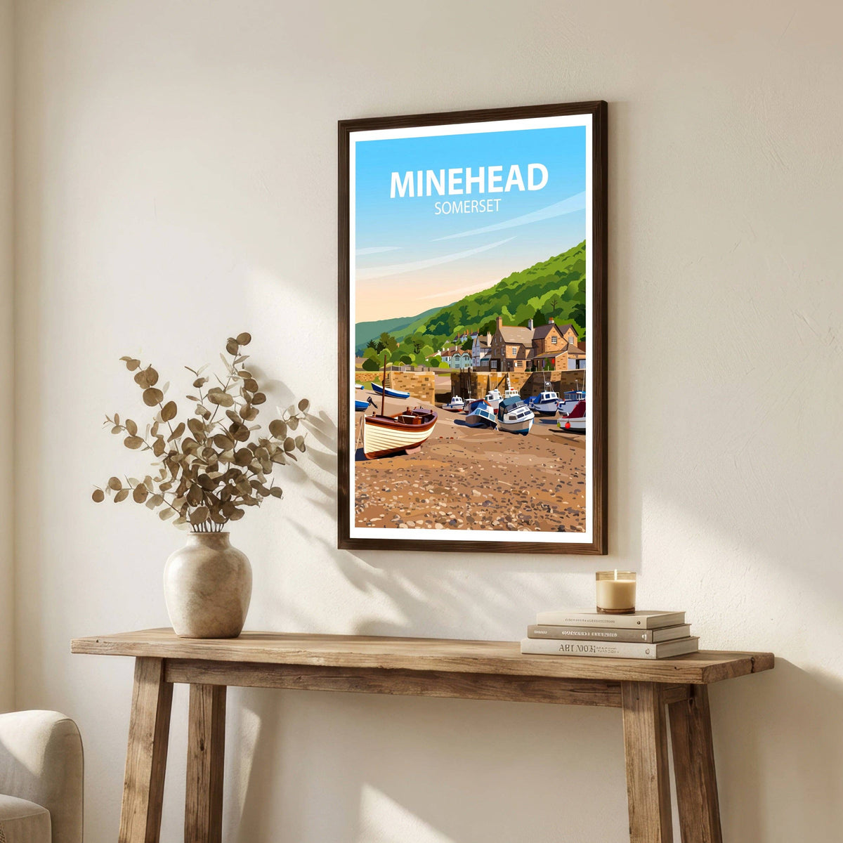 Minehead Somerset: Print and frame