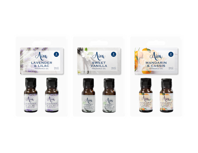 Fragrance Oils 10ml - 2 Pack: Sweet Vanilla