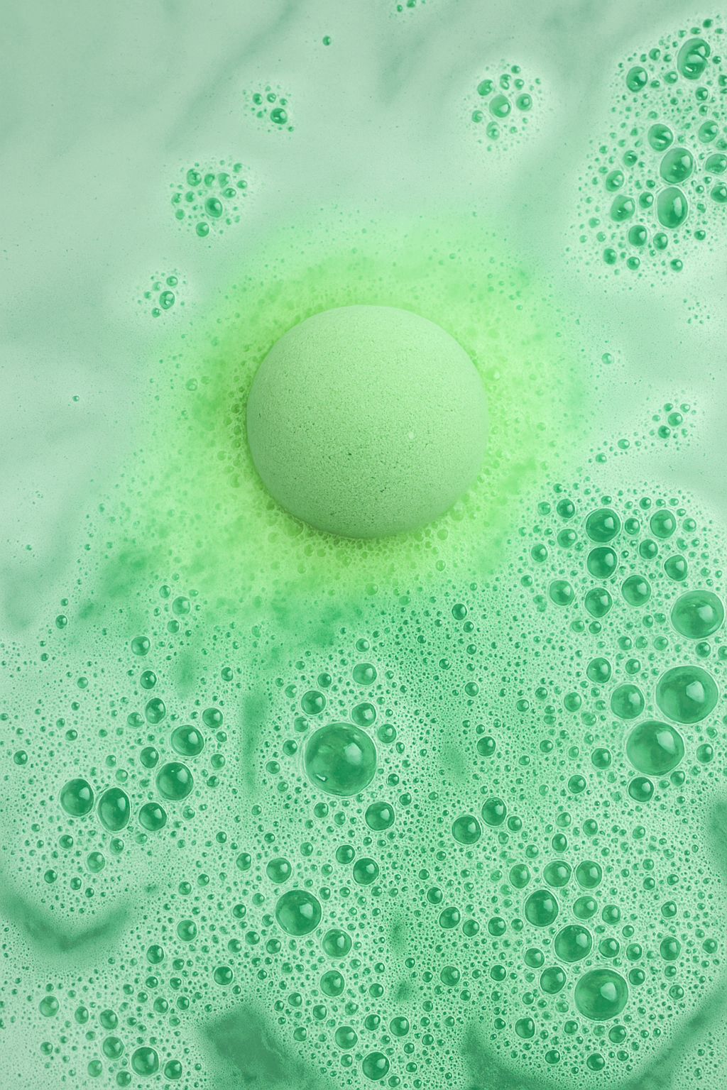 Peppermint Bath Bomb You Are Amazing ⎜Luxury Bath Fizz Soak