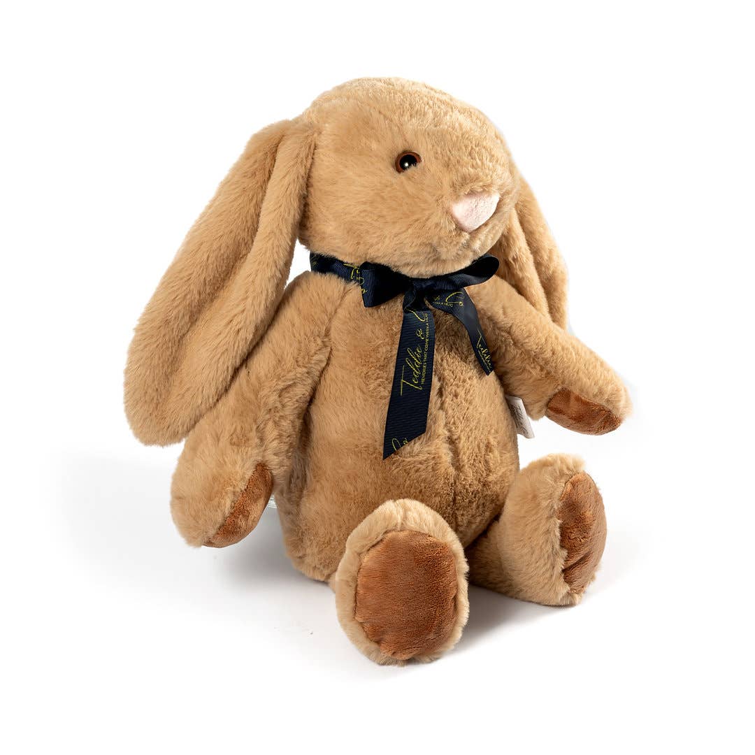 Beige Luxury Re-recordable Message Bunny Plush Toy Gift