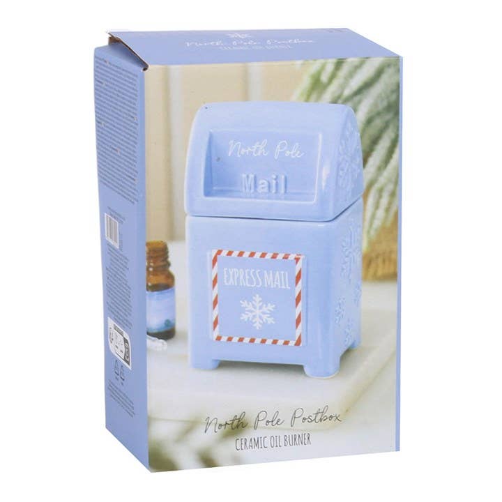 North Pole Postbox Christmas Oil Burner