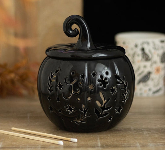 BLACK FOLK PUMPKIN OIL BURNER AND WAX WARMER