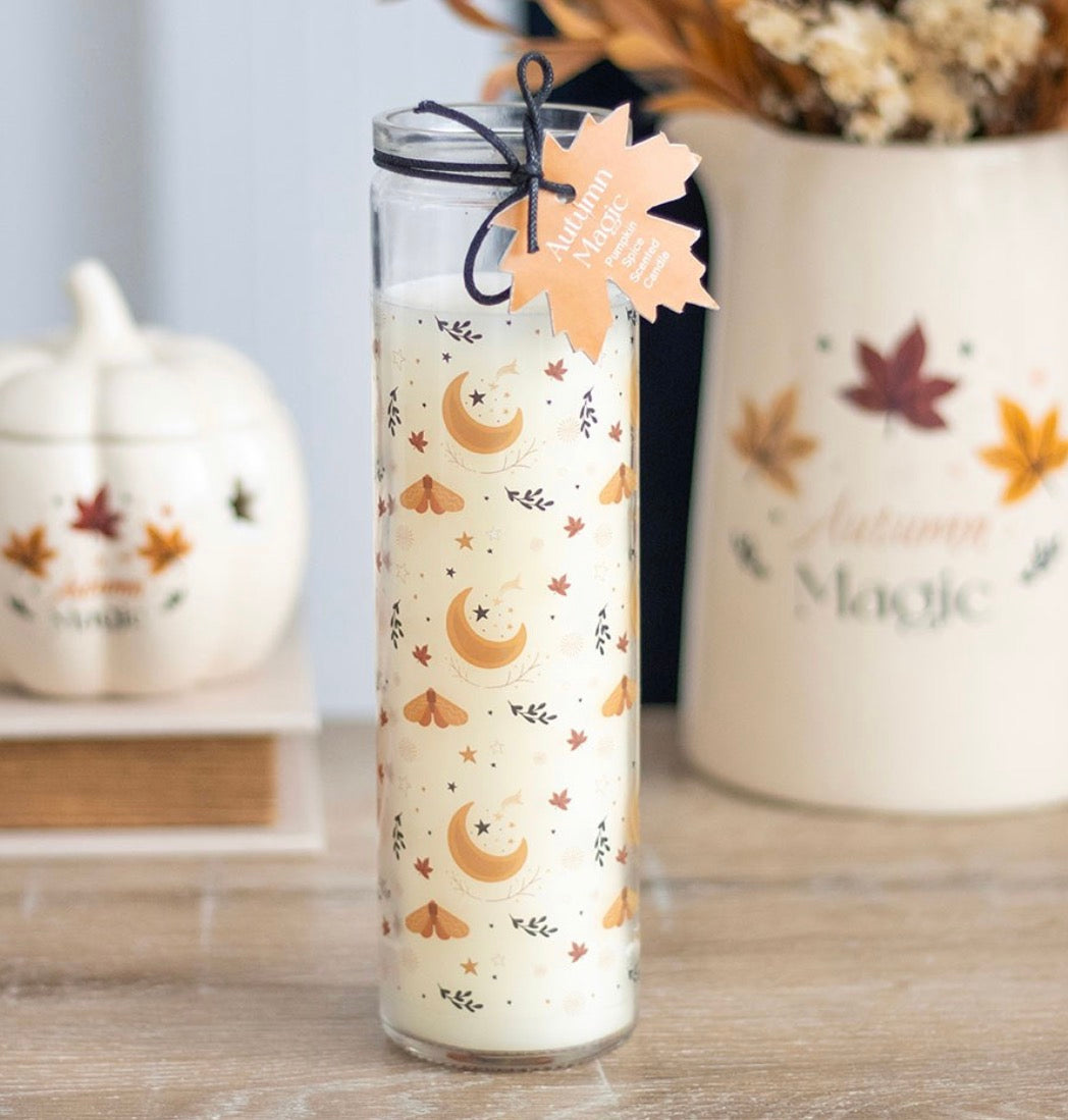 AUTUMN MAGIC PUMPKIN SPICE TUBE CANDLE
