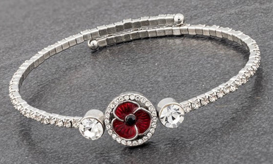Framed Poppy Bangle