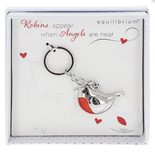 Robins Appear Keyring