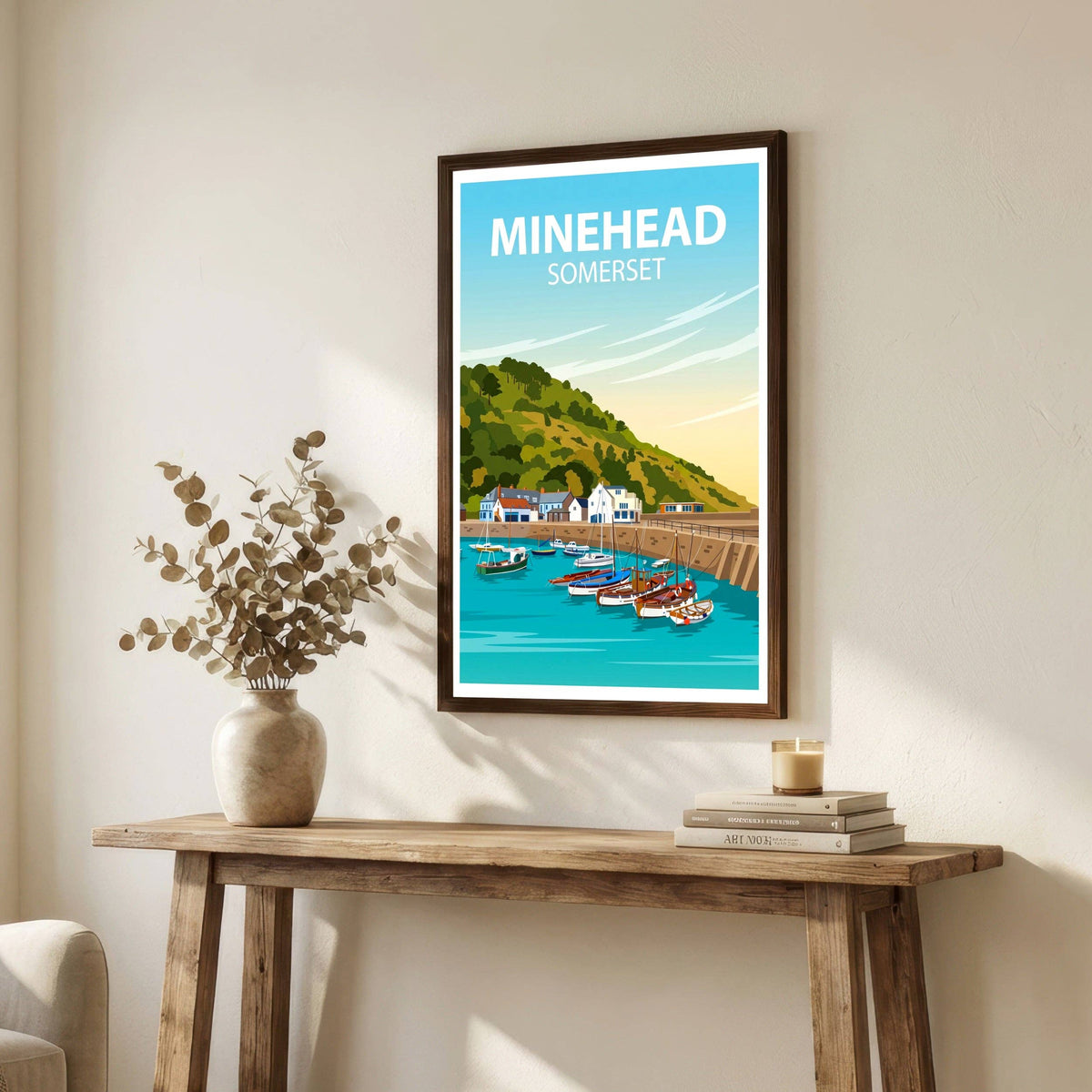 Minehead Somerset: Print and frame