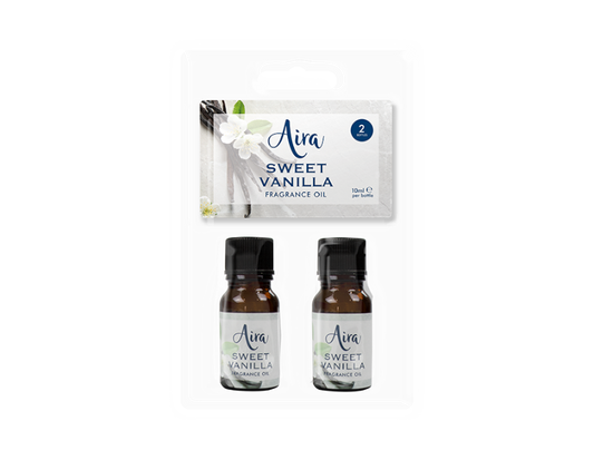 Fragrance Oils 10ml - 2 Pack: Sweet Vanilla