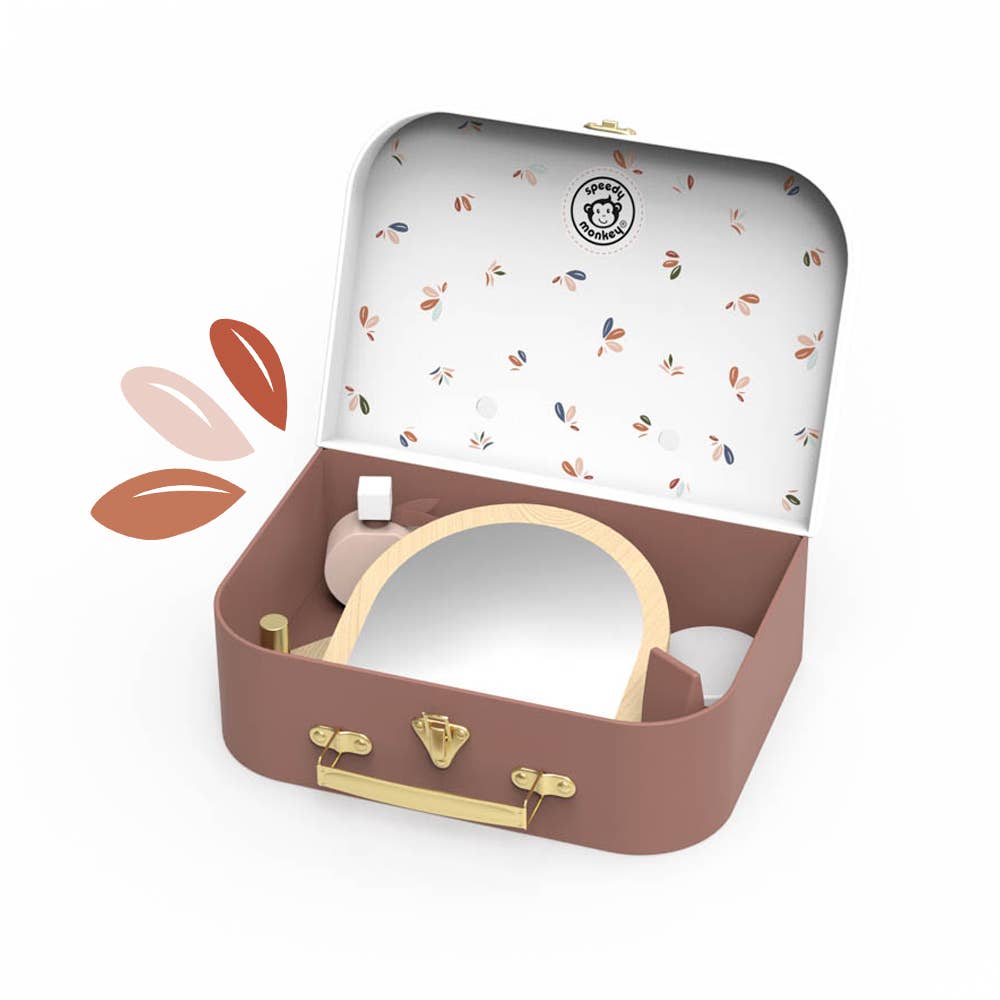 Speedy Monkey Beauty Set  Wooden Pretend Play Makeup Toy