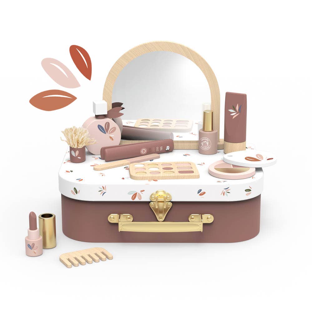 Speedy Monkey Beauty Set  Wooden Pretend Play Makeup Toy