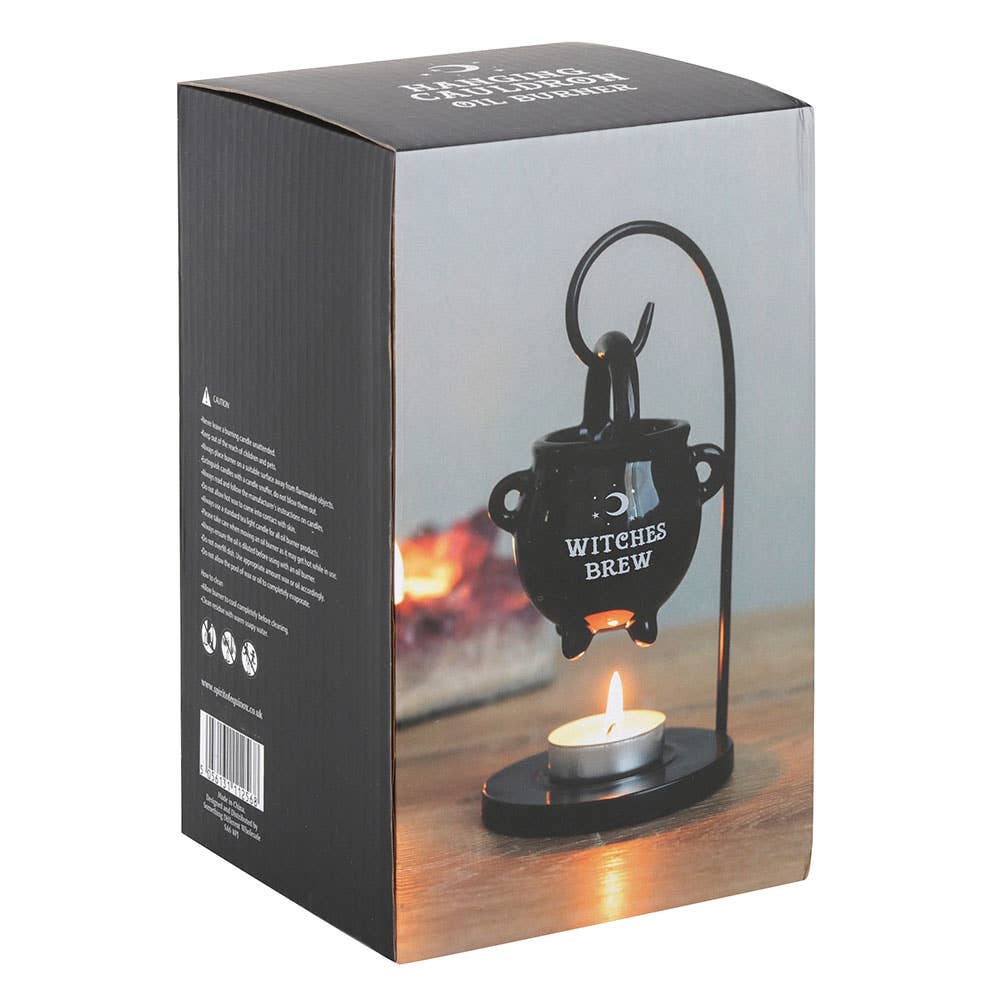 Witches Brew Hanging Cauldron Oil Burner